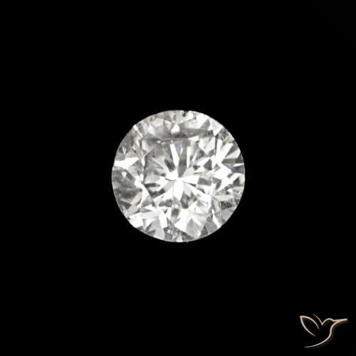 0.02ct D 钻石, 圆形的, VVS-VS
