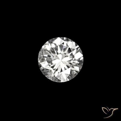 0.02ct D 钻石, 圆形的, VVS-VS