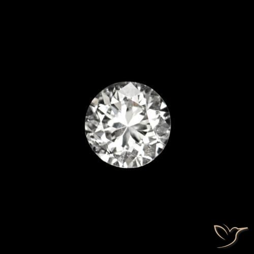 0.02ct D 钻石, 圆形的, VVS-VS