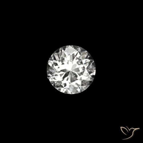 0.02克拉天然钻石，圆形的，VVS-VS