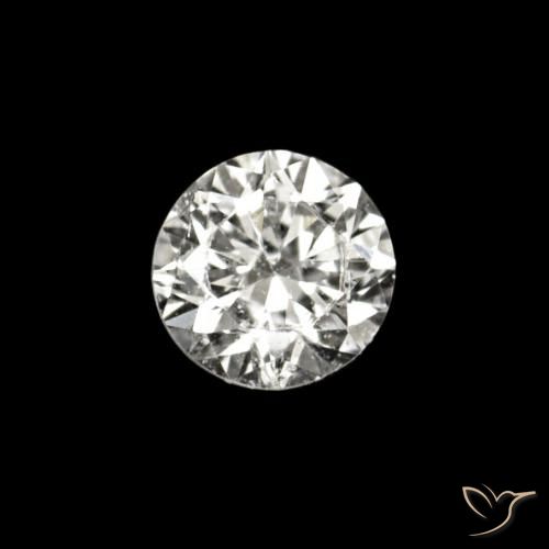 0.02ct E 钻石, 圆形的, VVS-VS
