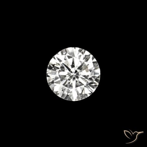 0.02ct D 钻石, 圆形的, VVS-VS
