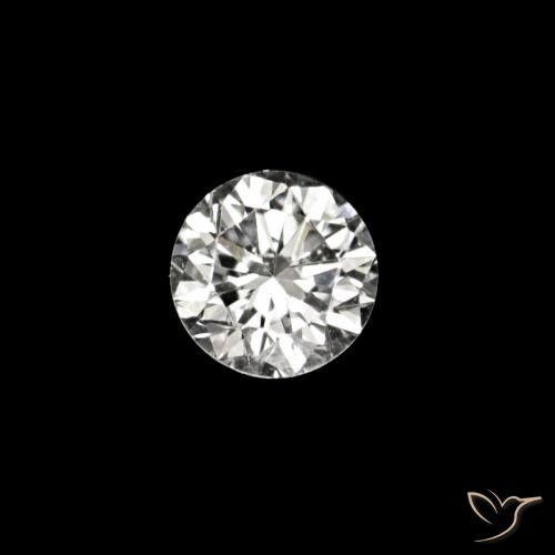 0.02ct D 钻石, 圆形的, VVS-VS