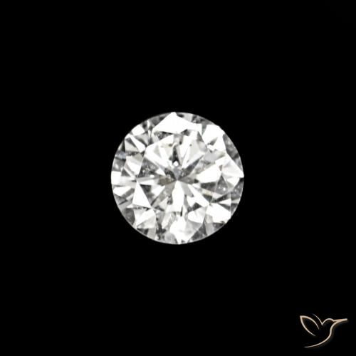 0.02ct D 钻石, 圆形的, VVS-VS