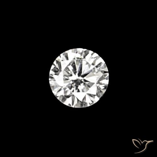 0.02ct D 钻石, 圆形的, VVS-VS