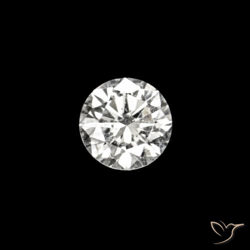 0.02ct D 钻石, 圆形的, VVS-VS