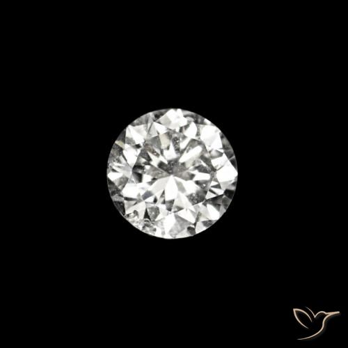 0.02ct D 钻石, 圆形的, VVS-VS