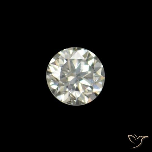 0.01ct I 钻石 宝石, 圆形的, VVS-VS