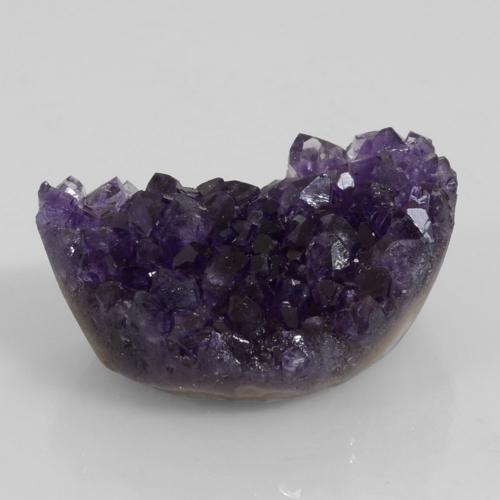67.83克拉天然紫罗兰色晶簇紫水晶，异形，32.4×24.5毫米，不透明
