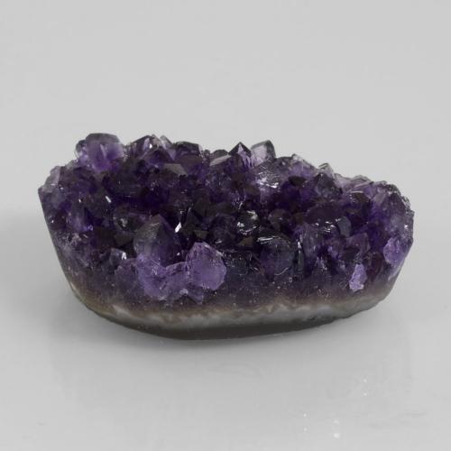 79.16克拉天然紫罗兰色晶簇紫水晶，异形，36.6×24.6毫米，不透明