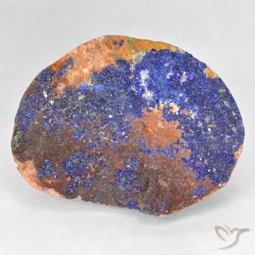 26.40ct 天然 深海军蓝 蓝铜矿晶, 花式切割, 不透明