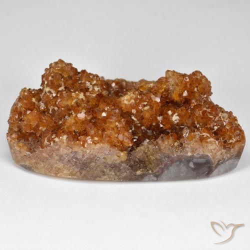 91.49克拉天然黄水晶晶簇，花式切割，不透明