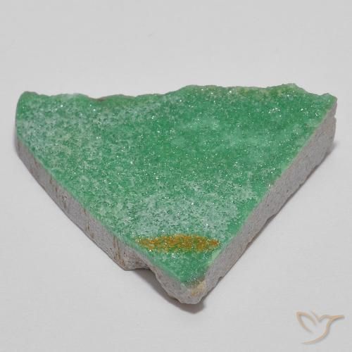 10.83克拉天然晶簇磷铝石，胖三角形，不透明