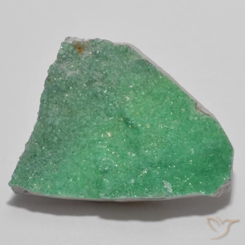 13.63ct 天然 中绿色 德鲁齐杂石, 花式切割, 不透明
