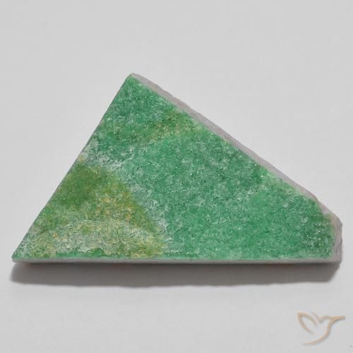 11.31ct 天然 薄荷绿 德鲁齐杂石, 花式切割, 不透明