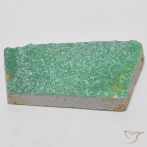 12.08克拉天然晶簇磷铝石，花式切割，不透明