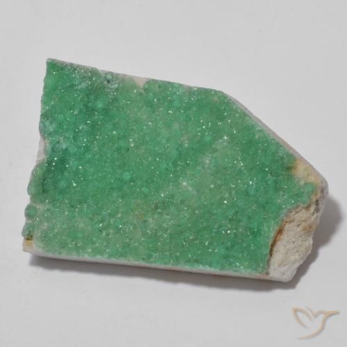 11.73克拉天然晶簇磷铝石，花式切割，不透明