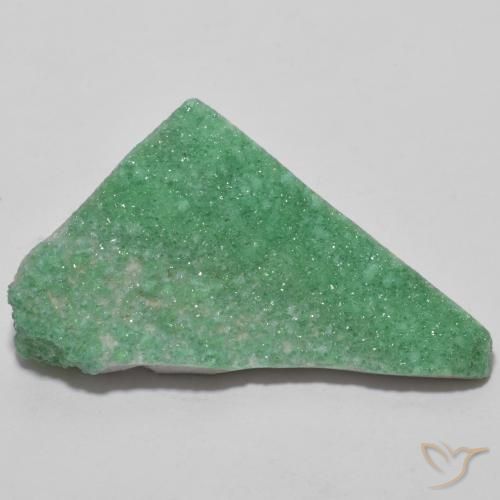 13.75ct 天然 Medium Light Green 德鲁齐杂石, 花式切割, 不透明