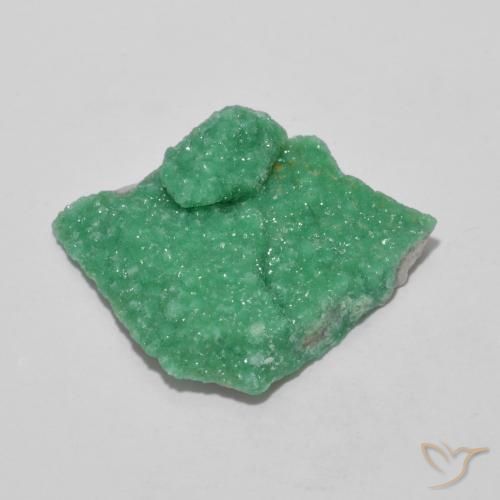 9.90克拉天然晶簇磷铝石，花式切割，不透明