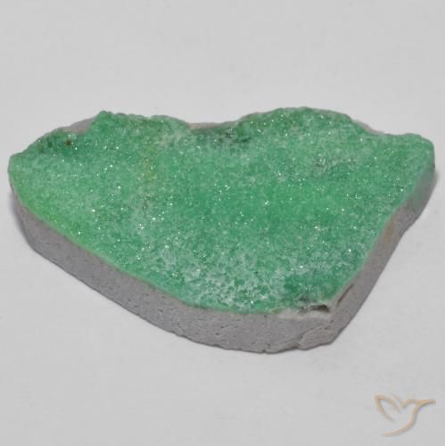 12.31克拉天然晶簇磷铝石，花式切割，不透明