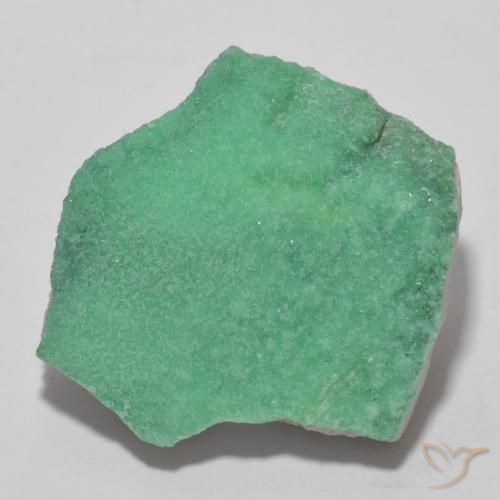 12.50ct 天然 薄荷绿 德鲁齐杂石, 花式切割, 不透明