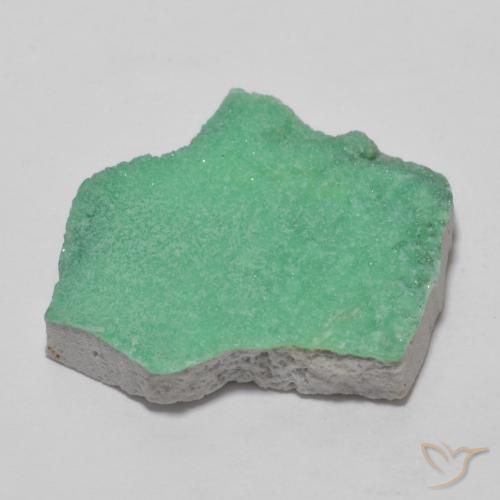 12.50克拉天然晶簇磷铝石，花式切割，不透明