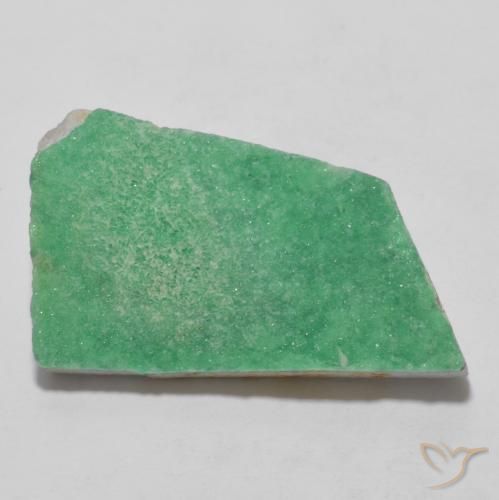 11.00ct 天然 薄荷绿 德鲁齐杂石, 花式切割, 不透明