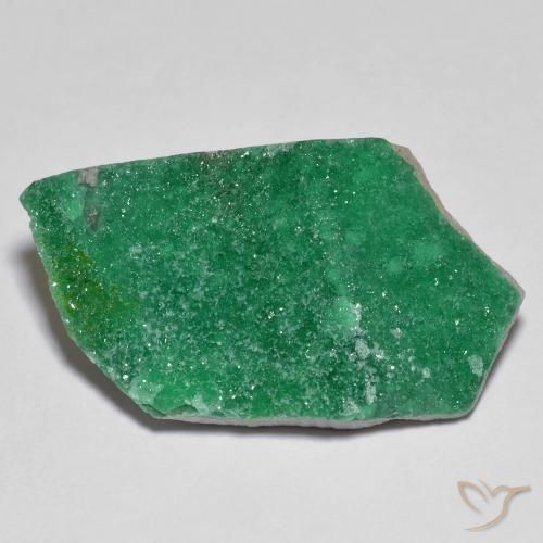 12.63ct 天然 中绿色 德鲁齐杂石, 花式切割, 不透明
