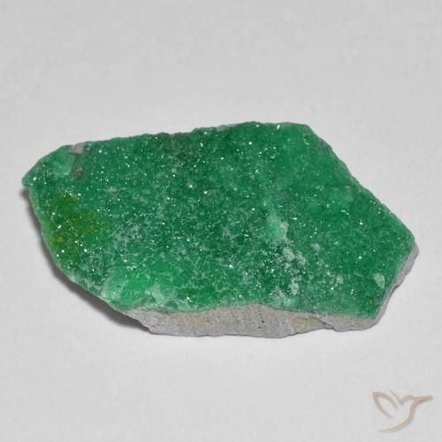 12.63克拉天然晶簇磷铝石，花式切割，不透明