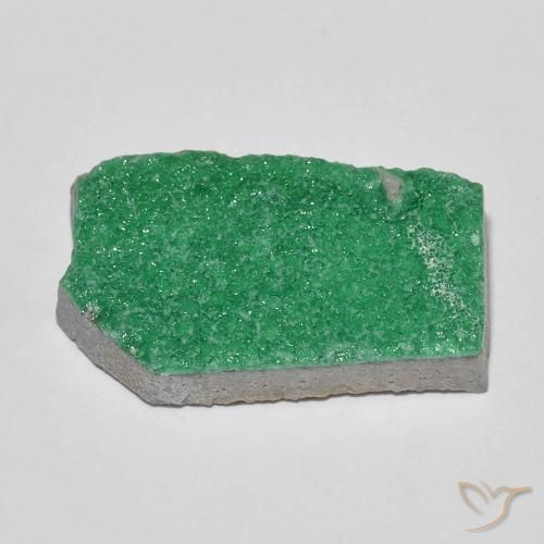 16.65克拉天然德鲁齐杂石，花式切割，不透明