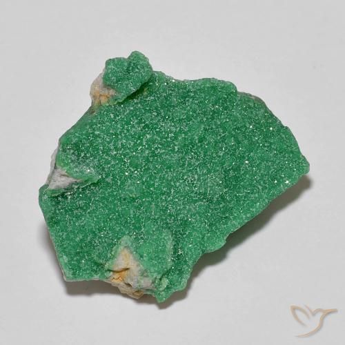 12.87ct 天然 中绿色 德鲁齐杂石, 花式切割, 不透明