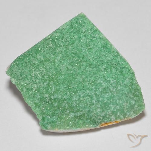 12.22ct 天然 蕨绿 德鲁齐杂石, 花式切割, 不透明