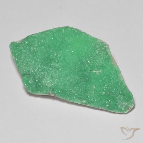 19.87克拉天然晶簇磷铝石，花式切割，不透明