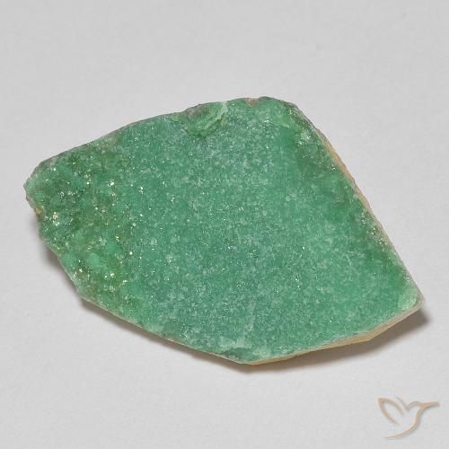 6.44克拉天然晶簇磷铝石，花式切割，不透明