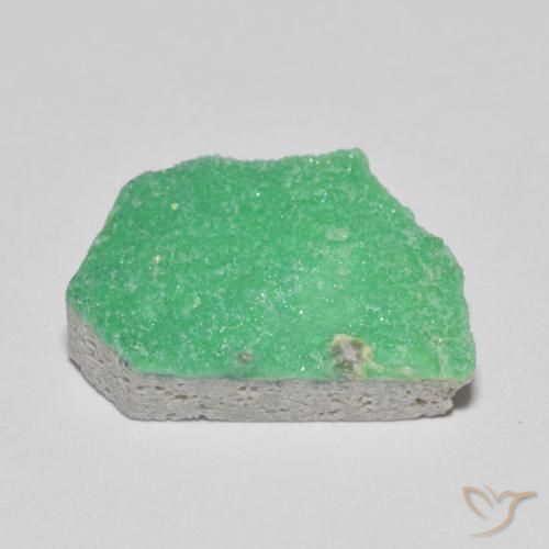5.60克拉天然晶簇磷铝石，花式切割，不透明