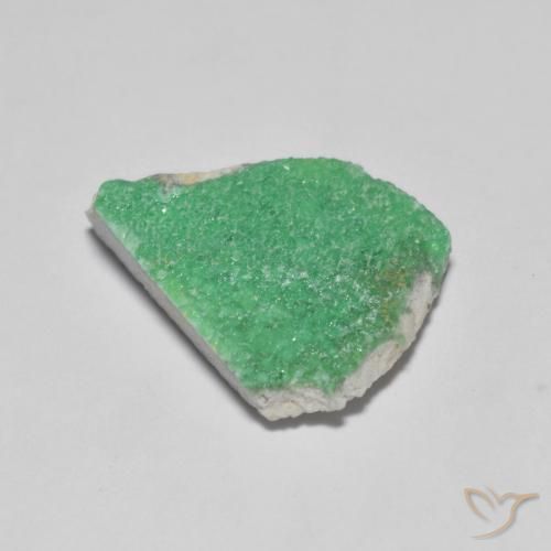 5.57克拉天然晶簇磷铝石，花式切割，不透明