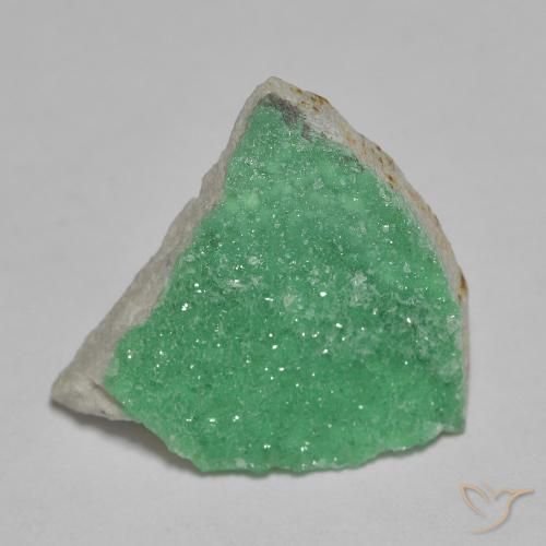 4.16ct 天然 黄绿色 德鲁齐杂石, 花式切割, 不透明