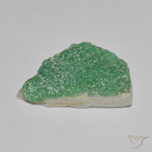 4.24克拉天然晶簇磷铝石，花式切割，不透明