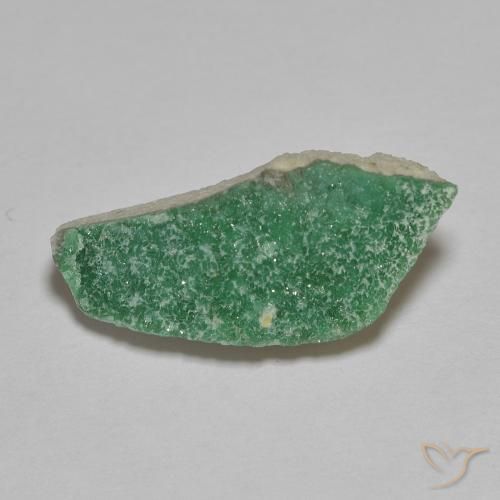 3.29ct 天然 中绿色 德鲁齐杂石, 花式切割, 不透明