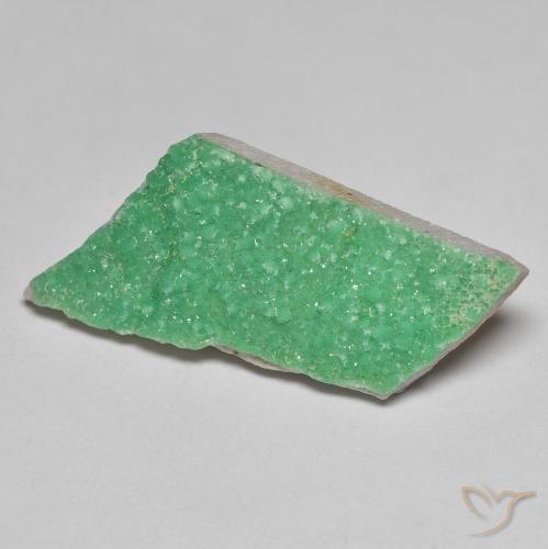 12.49克拉天然晶簇磷铝石，花式切割，不透明