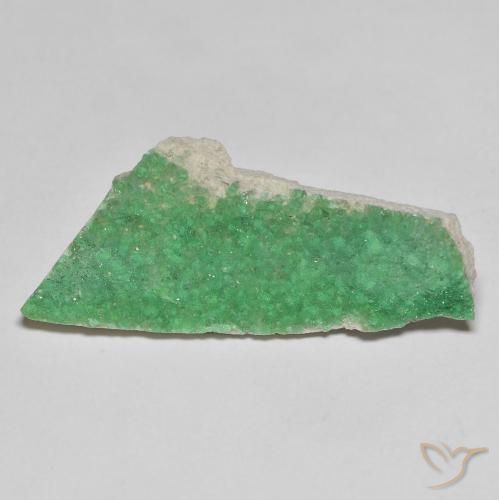 6.91ct 天然 深蕨绿 德鲁齐杂石, 花式切割, 不透明