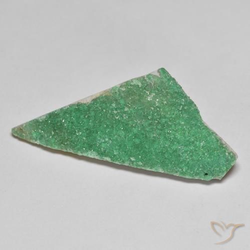 10.43ct 天然 中绿色 德鲁齐杂石, 花式切割, 不透明