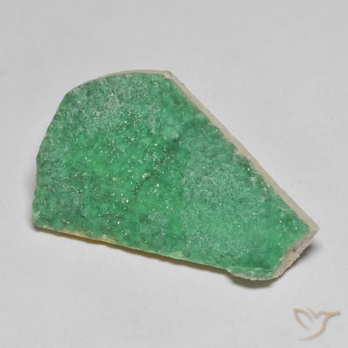9.16ct 天然 中绿色 德鲁齐杂石, 花式切割, 不透明