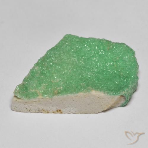 18.05克拉天然晶簇磷铝石，花式切割，不透明