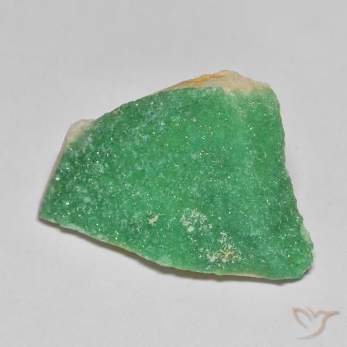 12.53克拉天然晶簇磷铝石，花式切割，不透明