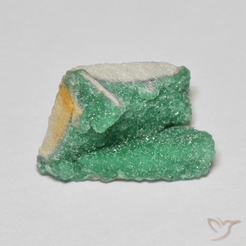 7.56克拉天然晶簇磷铝石，花式切割，不透明