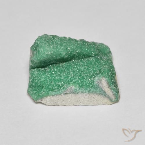 7.56克拉天然晶簇磷铝石，花式切割，不透明