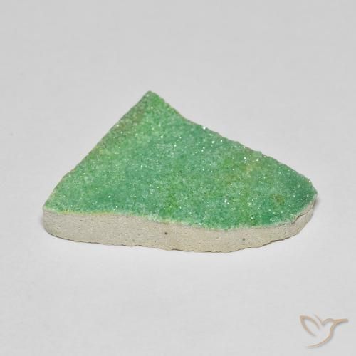 11.36克拉天然晶簇磷铝石，花式切割，不透明