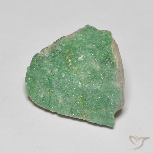 8.12克拉天然晶簇磷铝石，花式切割，不透明