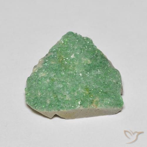 8.12克拉天然晶簇磷铝石，花式切割，不透明